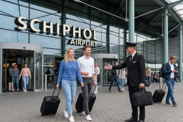 Schiphol airport to IJmuiden Cruise Port – Luxury Transfer